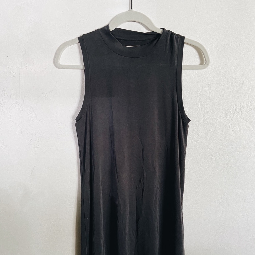 Madewell Dark Grey Casual Tunic Dress